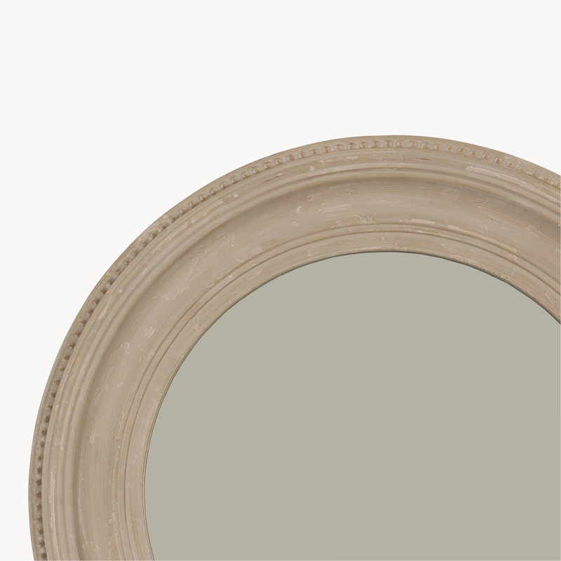 Kassandra Wood Flat Wall Mirror