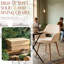 Chaise avec accoudoirs rembourrée Philodendron-910922119
