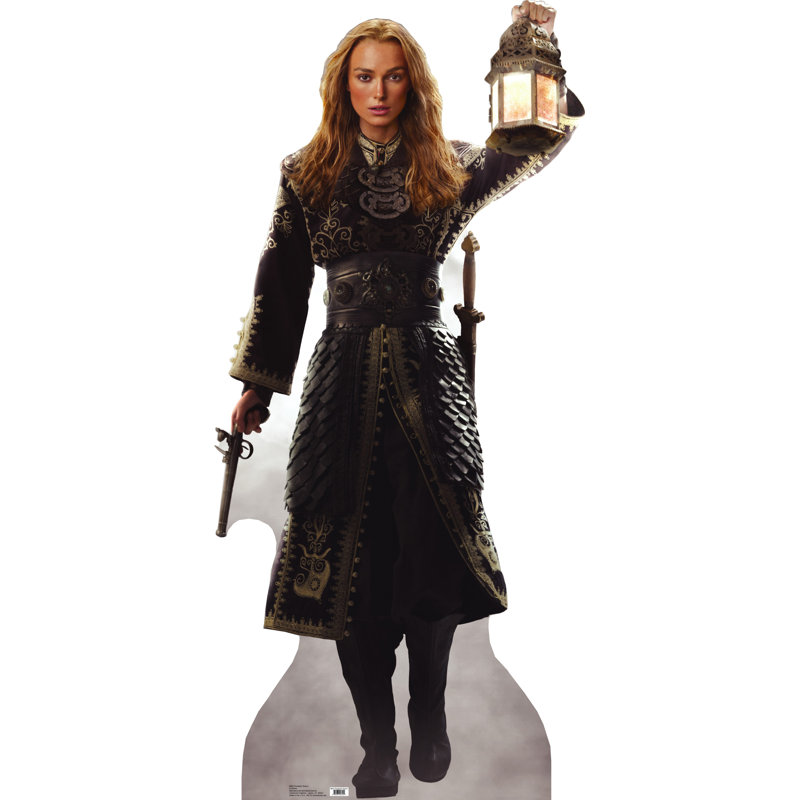 Advanced Graphics Pirates of the Caribbean: At World's End - Elizabeth Swann with Lamp Life-Size Cardboard Stand-Up