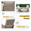 Chaise de patio inclinable avec coussins Jereomie-1197244350