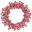 Magic Berry 18" Tall Lighted Polyvinyl Chloride (PVC) Wreath