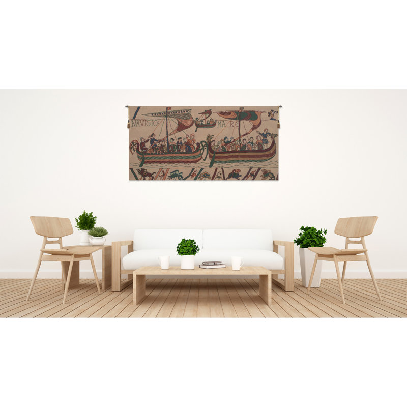 Loom Woven Cotton Blend Wall Hanging