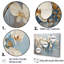 Élégance florale beige et or sur toile-97041054-134201377