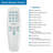 Massaging Adjustable Bed with Wireless Remote-1384219526