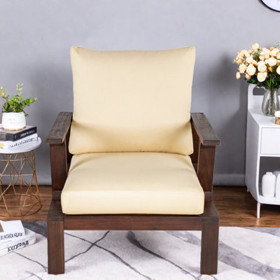 Chaises d'appoint durables en bois d'acacia avec un style moderne pour les espaces extérieurs
