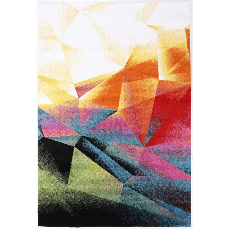 Tapis jaune, Rectangle 5 pi 3 po x 7 pi 7 po