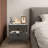 Smart Bedside With Drawers Three-Color Light, USB&Wireless Charging, Fingerprint Lock, And Bluetooth SpeakerÂ 110.23 Lbs Weight Capacity-51807309