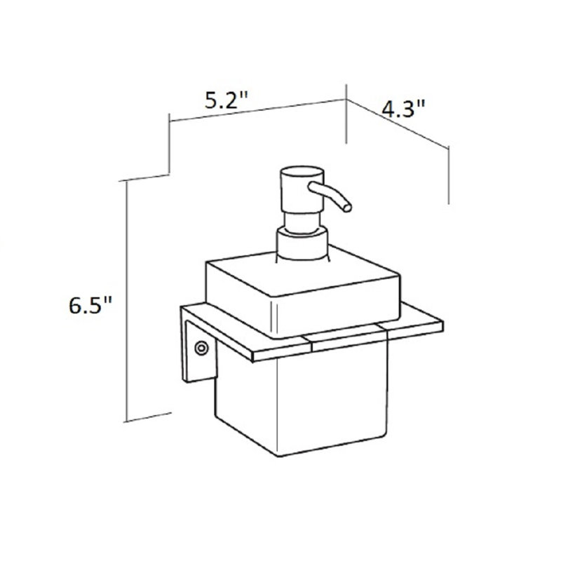 Distributeur de savon mural Colina
