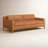 Zyon 90'' Full Grain Italian Leather Sofa