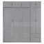 Lit escamotable mural peu encombrant avec rangement intégré, armoire supérieure, tablettes et garde-robe pour une vie compacte-624791074