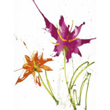 Gestural Florals I Painting by Paul Ngo