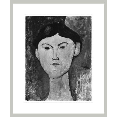 Beatrice Hastings (1879-1943) par Amedeo Modigliani - Estampe numérique encadrée