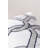 Chain Link Allover Printed 2 Piece 100% Cotton Guest Room Pillowcase Case Pack-93579559-93579560