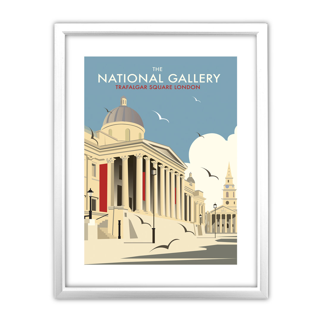 The National Gallery by Dave Thompson Framed Vintage Advertisement