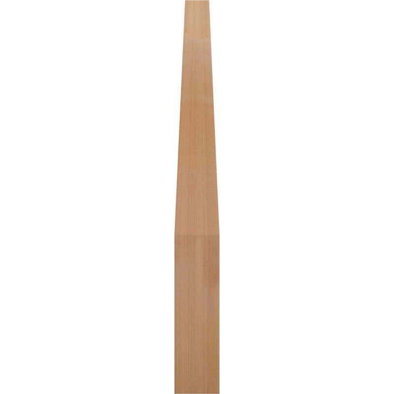 Attelle de genou Legacy, Cèdre rouge de l'Ouest, H 40 po x l 3,5 po x P 36 po