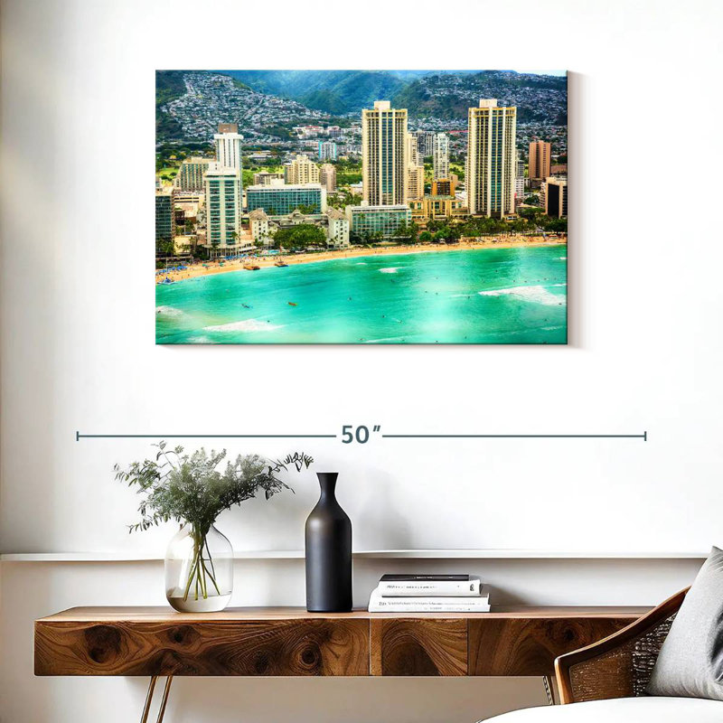 Gillard Waikiki Beach, H 24 po x l 36 po