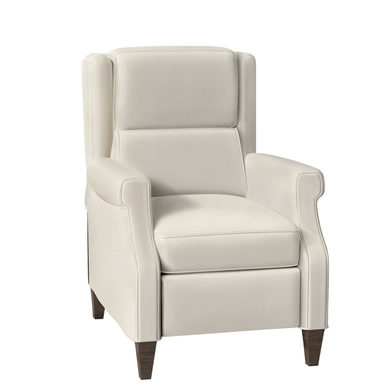 Gallaway Recliner, Aline Fumo Genuine Leather, Cobblestone, Manual