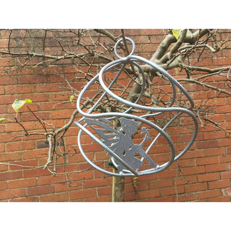 Verlaine Metal Garden Art, Silver