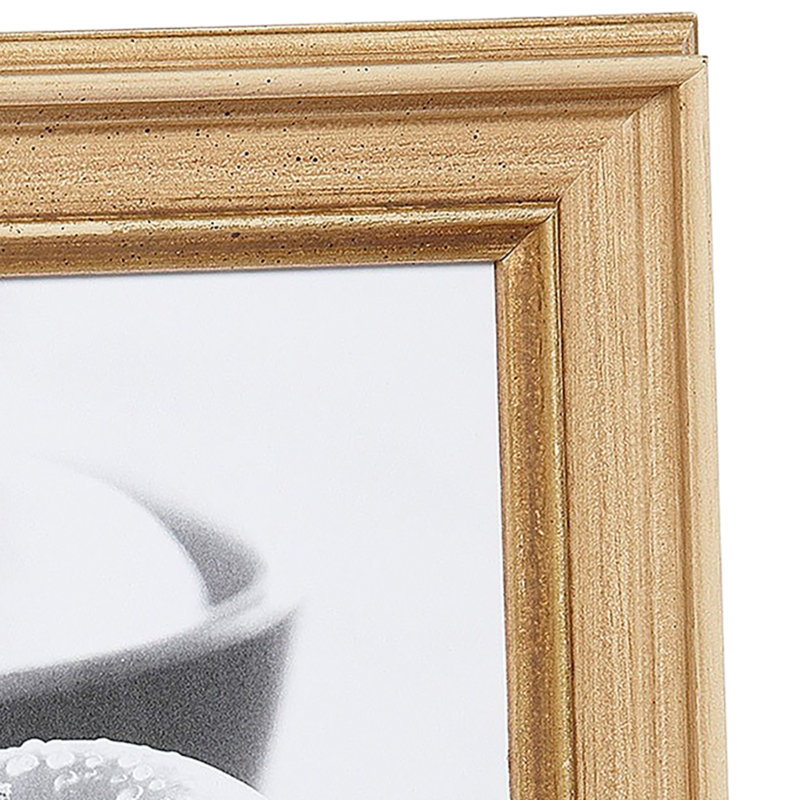 Classic Sable Solid Wood 4" x 6" Tabletop Picture Frame