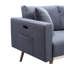 Causeuse en lin 56,5 po Easton