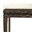 Ensemble de bar de patio 3 pièces Wildon Home® en bois massif d'acacia et de rotin de polyester-60358694-60358690