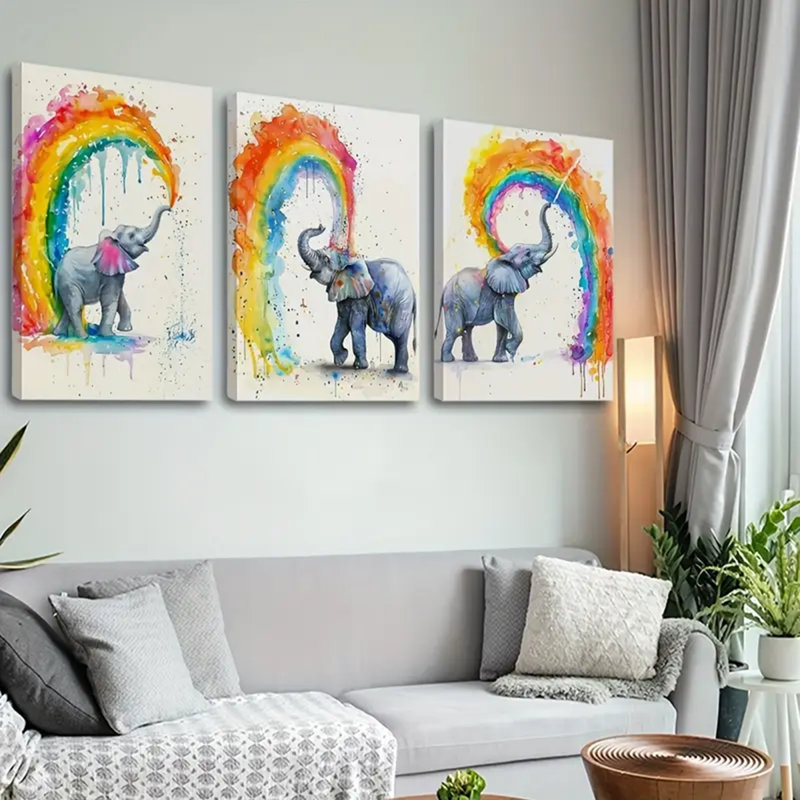 3 Piece Wrapped Canvas Print