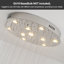 10 - Light Crystal Spectacular Spiral Raindrop Chandelier for Stair