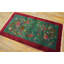 Tapis antique bleu sarcelle antique