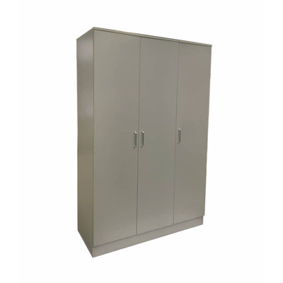 Laaiqah 3 Door Manufactured Wood Wardrobe