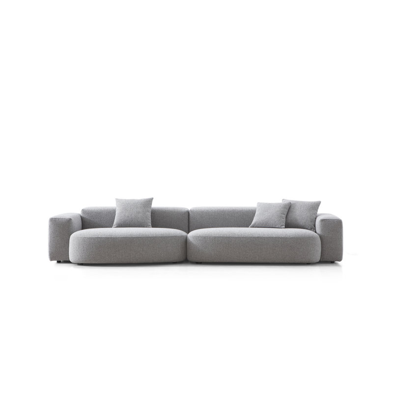 Bleecker Sofa, Gray Fabric
