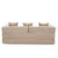 Canapé-lit convertible, canapé de plancher pliable sans assemblage-671470897