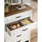 Farmhouse 5 Drawer Dresser with Wide Storage Drawers and Anti-Tip Kit for Bedroom, Living Room, and Hallway-781742827