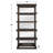 Uttermost Kai 82" H x 40" W Dark Walnut Etagere