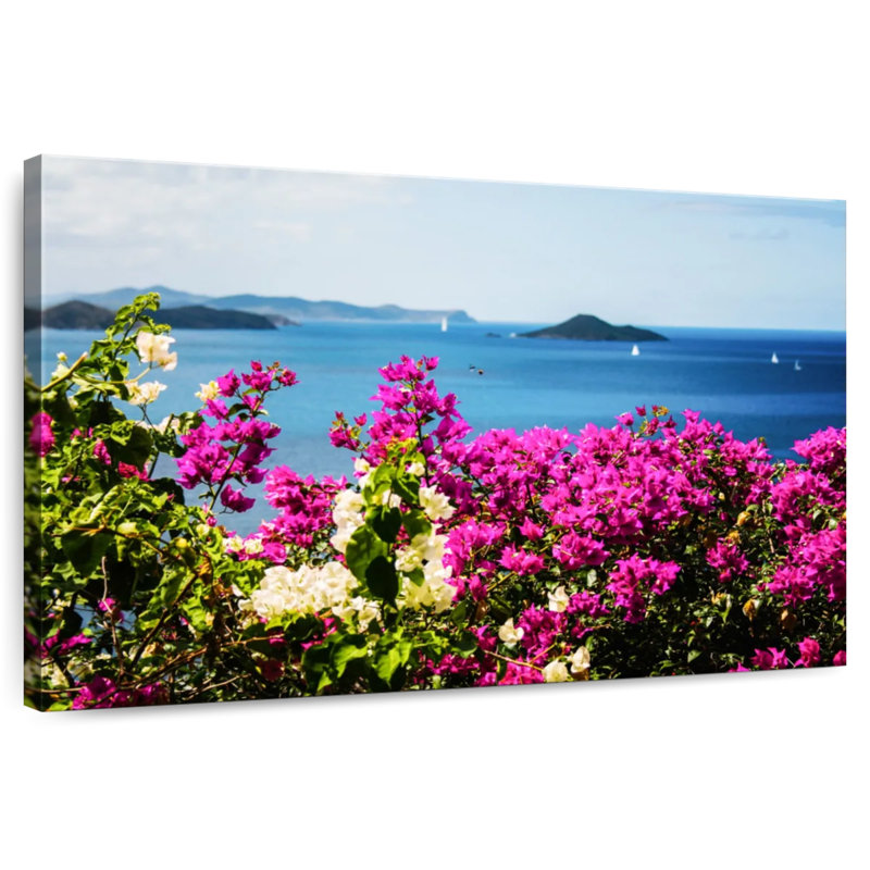 Harnek Beach Flowers, 32" H x 48" W