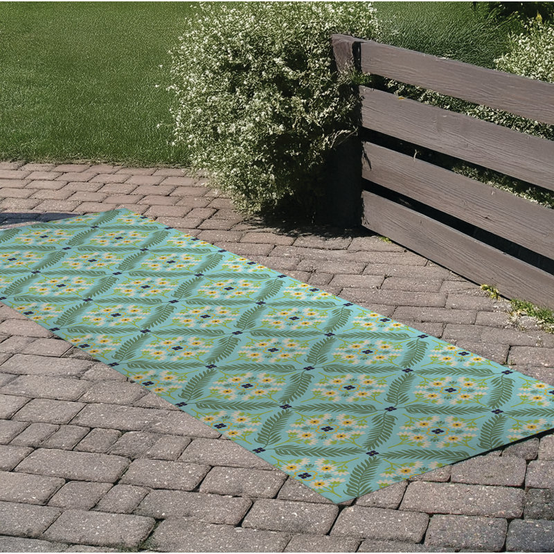 Eden Outdoor Rug, Runner 2'6" x 8'