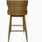 Modern Upholstered Barstools (Charcoal + Natural, Set of 2)