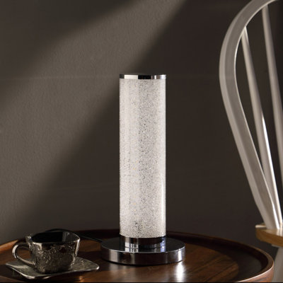 Lampe de table colonne DEL 13 pouces Illuminari