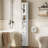 71" Tall Bathroom Storage Cabinet, Narrow Toilet Paper Cabinet With 2 Doors, 1 Drawer