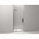 Revel 40'' x 74'' Pivot Shower Door with CleanCoat® Technology