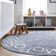 Alphabet SpinCleanhable Rug