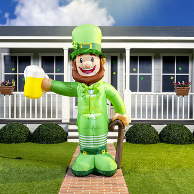 Gonflable St. Patrick Leprechaun