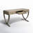 Regan Solid Wood 3-Drawer Writing Desk 