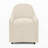Belser Barrel Dining Chair With Casters-888818102