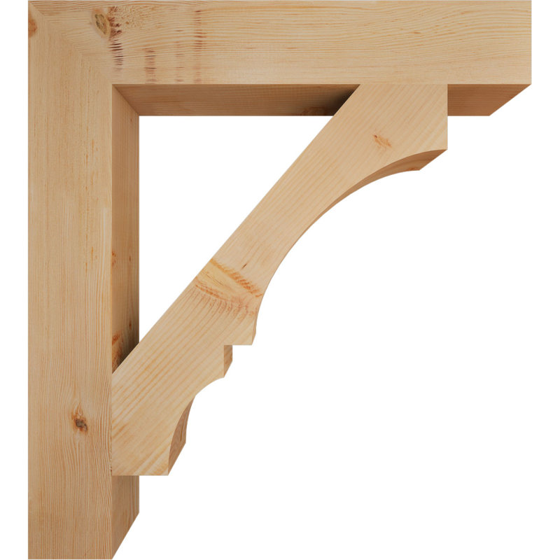 Support de bloc Balboa, Sapin de Douglas lisse, L 5 1/2 po x P 36 po x H 40 po