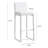 Orville Upholstered Faux Leather Counter Stool with Stainless Steel Frame-1014095890-1014095887-1014095889