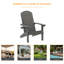 Chaise simple en bois résistante aux intempéries Innir-1821327432