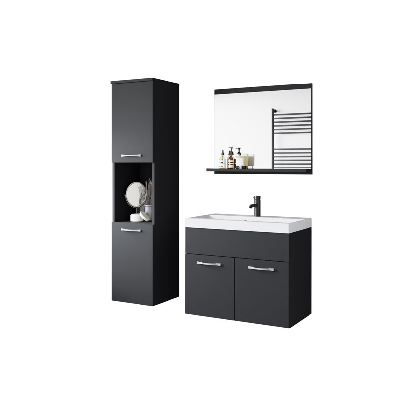 Bathroom Suite, Black