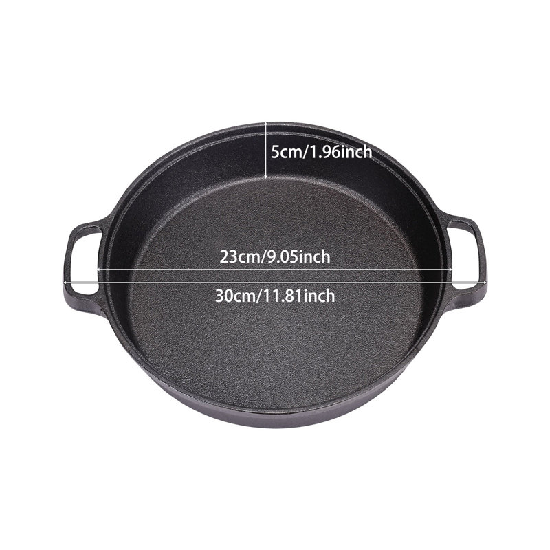 Cast Iron Griddle, 23cm