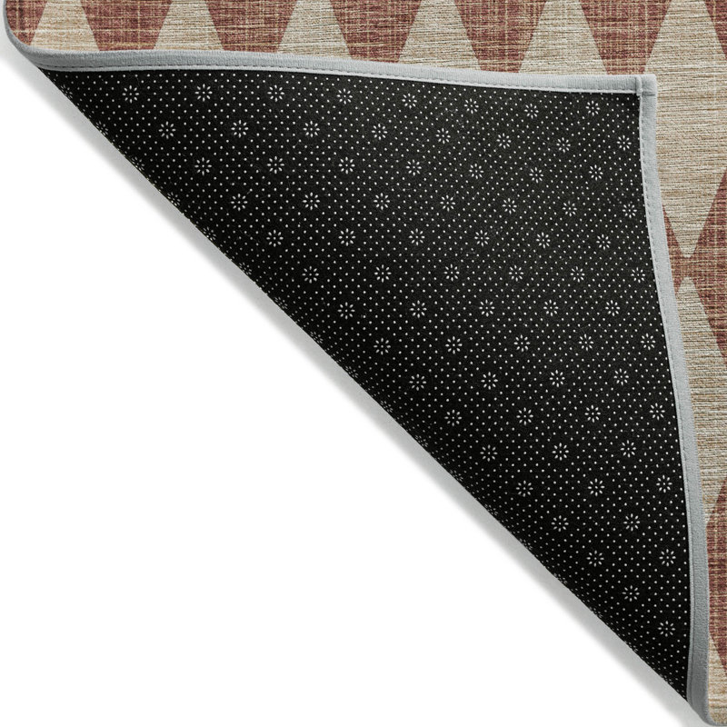 Tapis intérieur / extérieur Loreen avec envers antidérapant, Rectangle 1 pi 8 po x 2 pi 6 po
