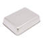 Plat de cuisson rectangulaire en acier inoxydable